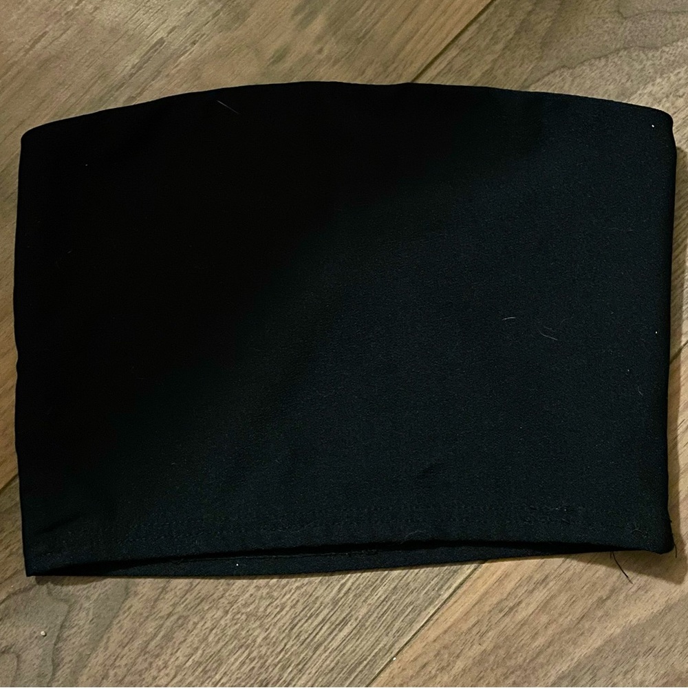 Black Bandeau Top